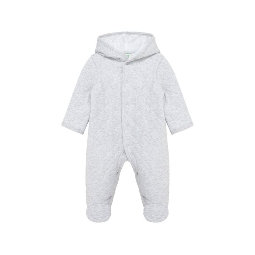 Little Me Stars Quilted Pram, Grey